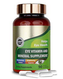 Lutein & Zeaxanthin with Vitamin C, E, Zinc & Copper – Eye & Wellness Support