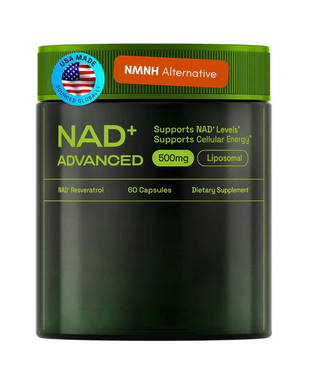 Liposomal NAD+ with Resveratrol – Supports Energy Metabolism & Cellular Wellness