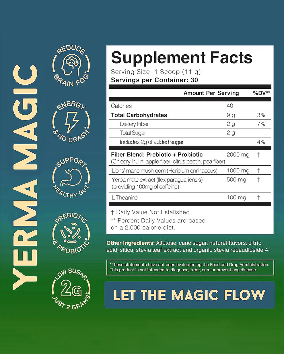 Yerma Mate Tea Powder – Natural Daily Energy & Wellness Support