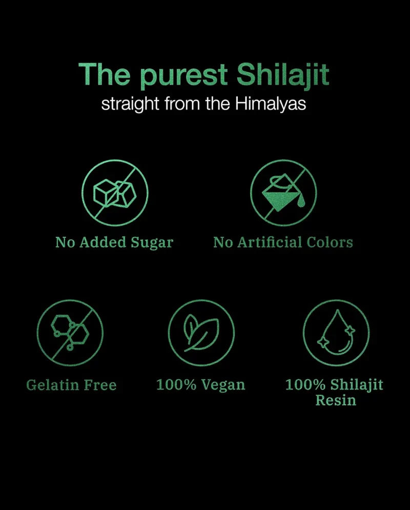 Herbal Gummies with Shilajit & Ashwagandha – Daily Vitality Support