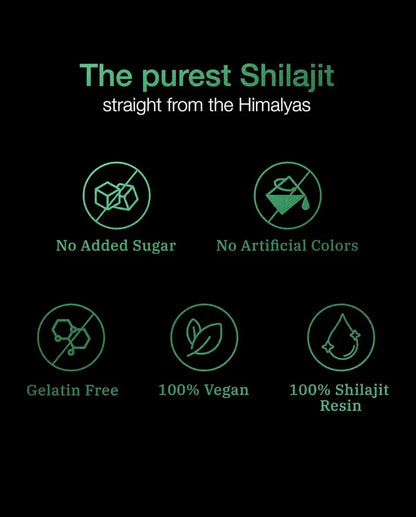 Herbal Gummies with Shilajit & Ashwagandha – Daily Vitality Support
