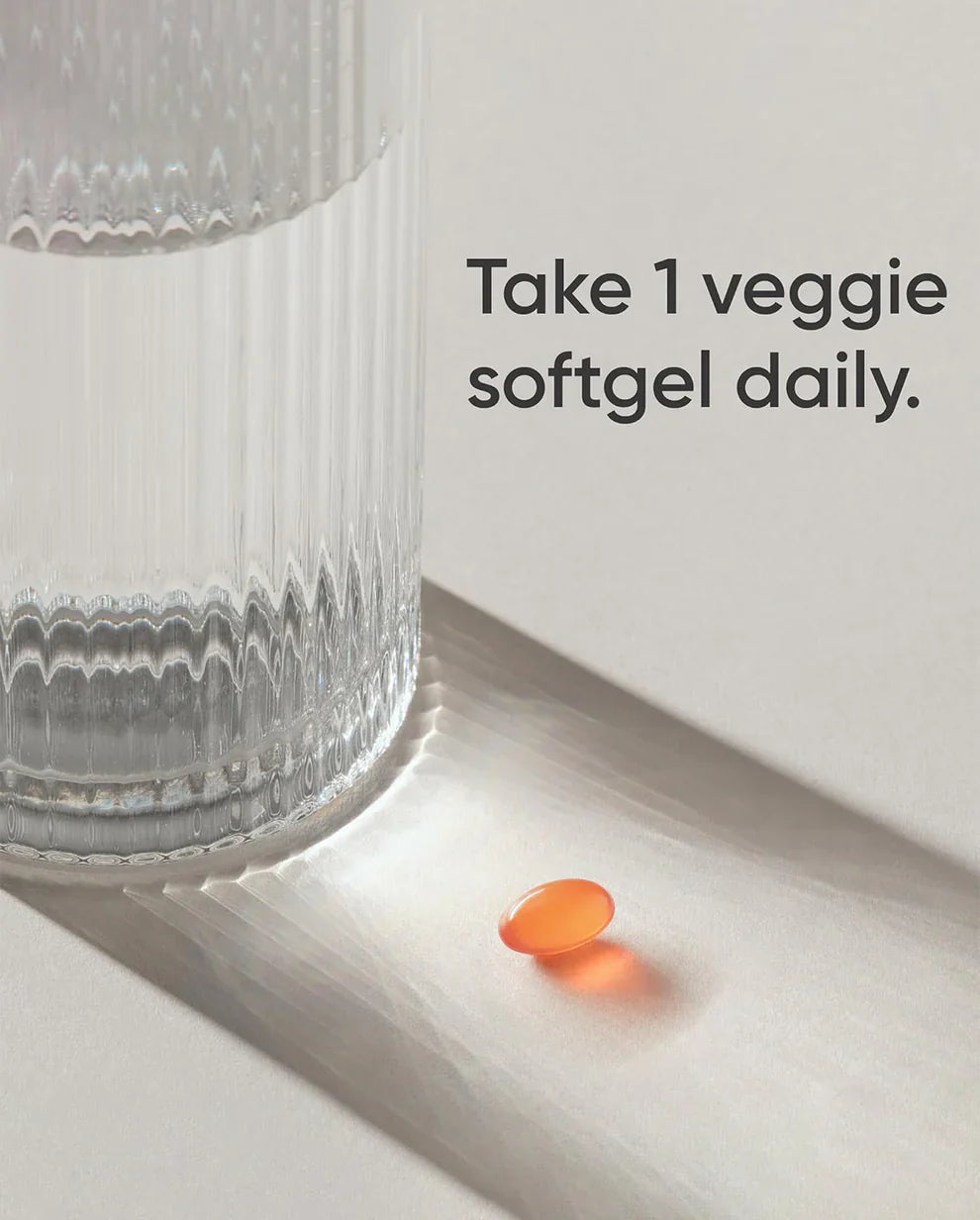 Vitamin D3 + K2 Vegan Soft gel Capsules – Supports Bone & Immune Function