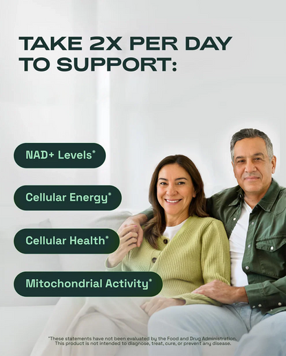 Liposomal NAD+ with Resveratrol – Supports Energy Metabolism & Cellular Wellness
