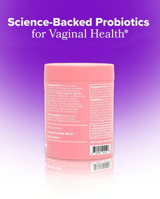 Vaginal Health Probiotic For Vaginal Odor, Discomfort, & Yeast Balance Support