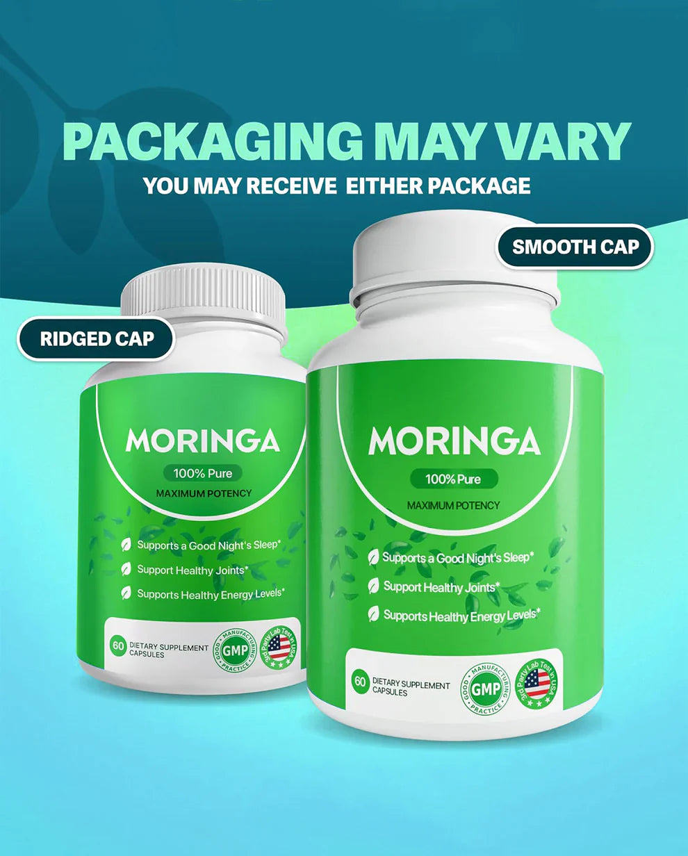 Pure Moringa Powder Capsules Boosts Satmina, Wellness Enhances Vitality Rich in Antioxidants and Essential Vitamins