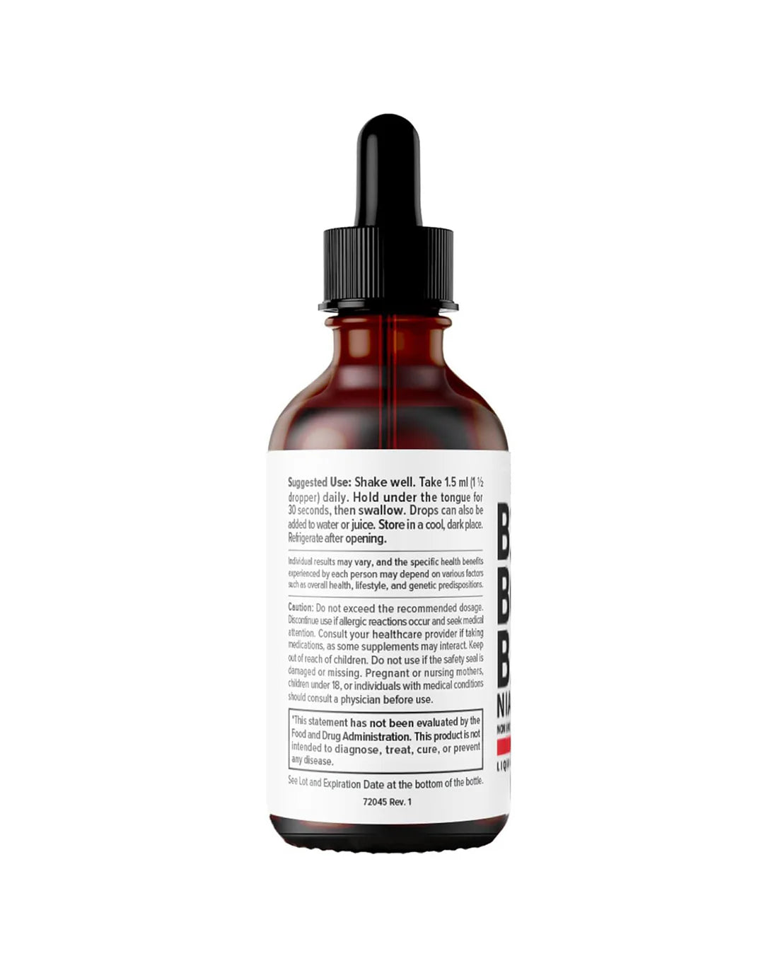 Vitamin B12 Liquid Drops with B6 & B1 – Raspberry Flavor B-Complex Energy Supplement | Fast Absorbing B12