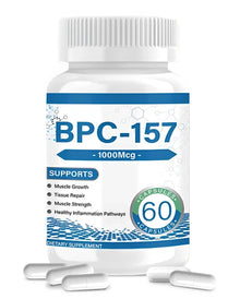 BPC-157 Peptide Capsules 1000mcg | Muscle Recovery, Tissue Repair, Joint Support & Vitamin B12 Energy Wellness Supplement